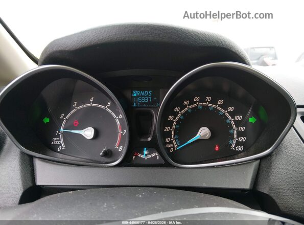 3FADP4BJ4JM144066 2018 FORD FIESTA Gray უკანა სავარძლების ხედი