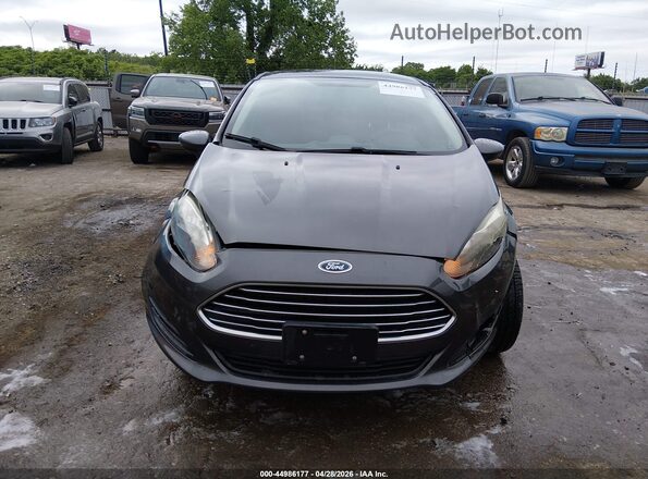 3FADP4BJ4JM144066 2018 FORD FIESTA Gray ხელსაწყოთა პანელის ხედი