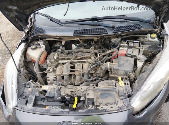 3FADP4BJ4JM144066 2018 FORD FIESTA Gray უკანა ხედი