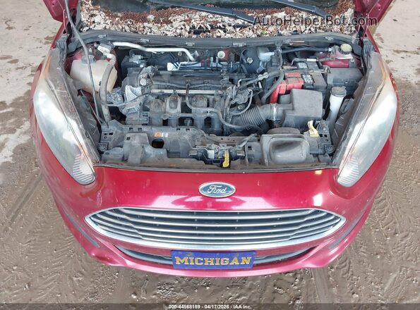 3FADP4BJ5HM147259 2017 FORD FIESTA Red Rear view