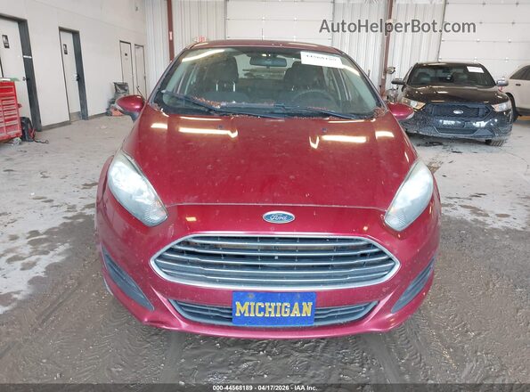 3FADP4BJ5HM147259 2017 FORD FIESTA Red Front view