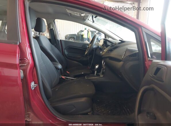 3FADP4BJ5HM147259 2017 FORD FIESTA Red Front interior view