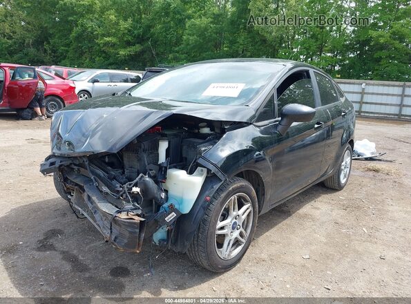 3FADP4BJ6KM134348 2019 FORD FIESTA Черный Передняя левая четверть