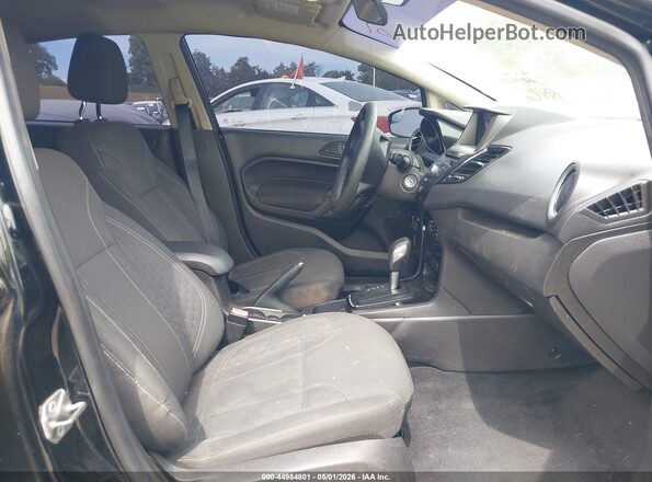 3FADP4BJ6KM134348 2019 FORD FIESTA Черный Вид салона спереди