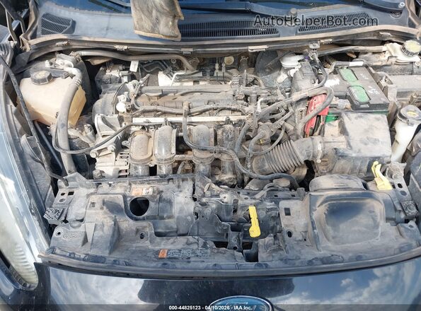 3FADP4BJ7HM126431 2017 FORD FIESTA Black Вид ззаду