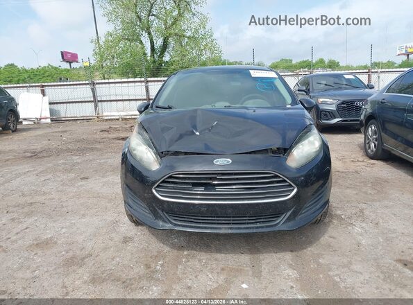 3FADP4BJ7HM126431 2017 FORD FIESTA Black Вид щитка приладів