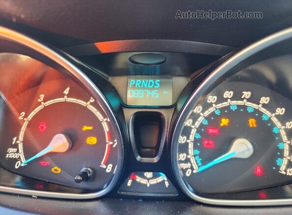3FADP4BJ9JM109667 2018 FORD FIESTA Blue Սարքավորումների վահանակի տեսք