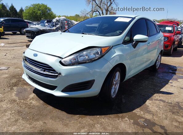 3FADP4BJXJM108429 2018 FORD FIESTA Light Blue Vista tres cuartos delantera izquierda