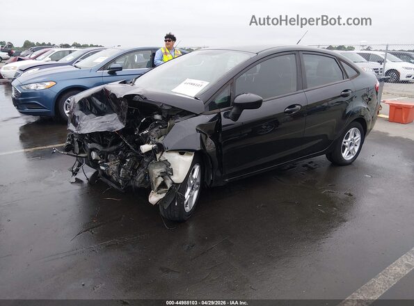 3FADP4BJXJM138336 2018 FORD FIESTA Black Vista tres cuartos delantera izquierda
