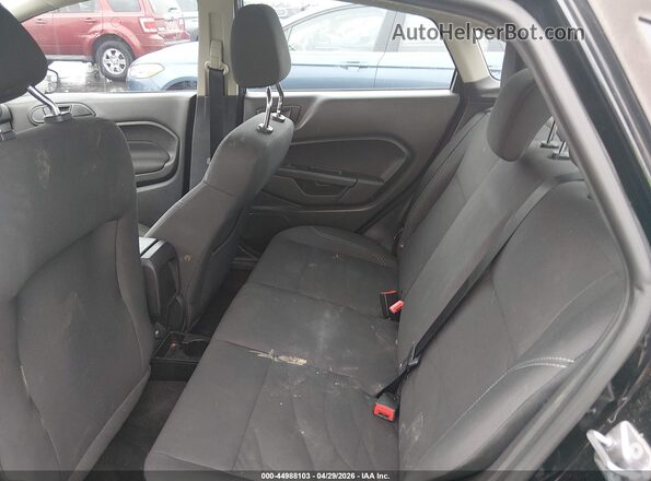 3FADP4BJXJM138336 2018 FORD FIESTA Black Vista de la etiqueta del VIN
