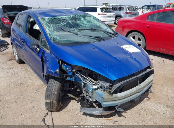 3FADP4EJ0JM135294 2018 FORD FIESTA Blue წინა ხედი