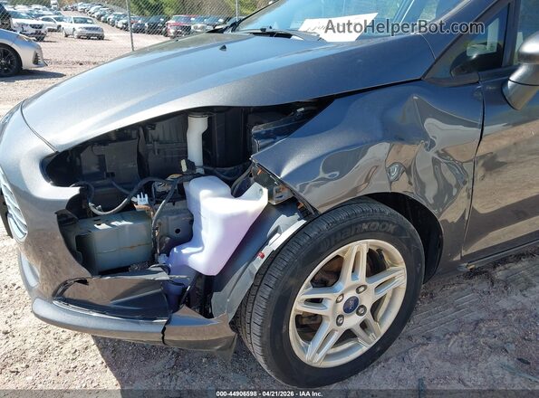 3FADP4EJ4HM155834 2017 FORD FIESTA Gray Widok z przodu