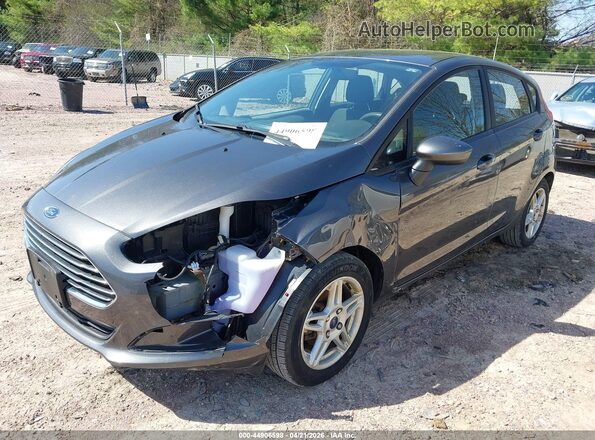 3FADP4EJ4HM155834 2017 FORD FIESTA Gray Przód lewy