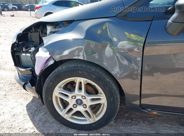 3FADP4EJ4HM155834 2017 FORD FIESTA Gray Widok zestawu wskaźników