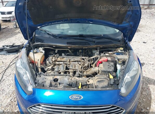3FADP4EJ4KM102171 2019 FORD FIESTA Blue Widok z tyłu