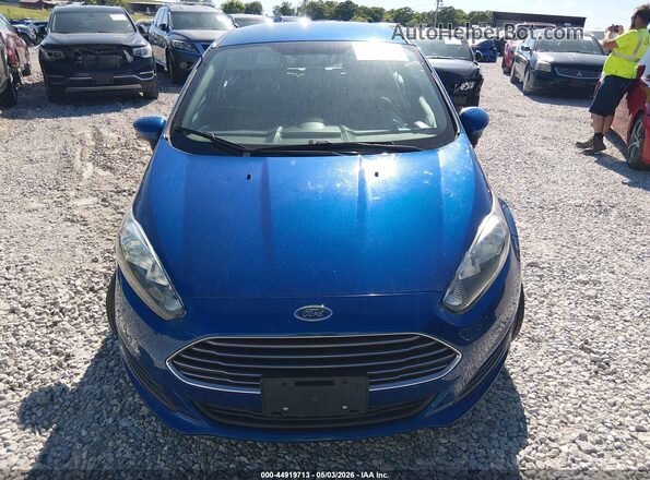 3FADP4EJ4KM102171 2019 FORD FIESTA Blue Widok zestawu wskaźników