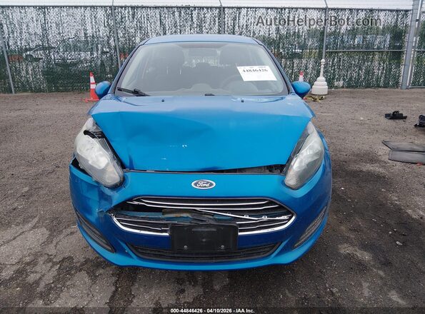 3FADP4EJ5HM170052 2017 FORD FIESTA Синий Вид задней части салона