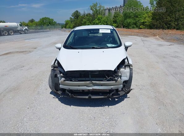 3FADP4EJ5KM145370 2019 FORD FIESTA White ხელსაწყოთა პანელის ხედი