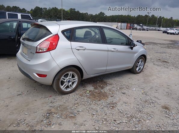 3FADP4EJ7HM109219 2017 FORD FIESTA Silver Rear right