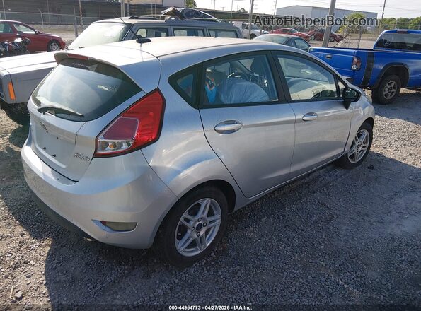 3FADP4EJ7HM153673 2017 FORD FIESTA Silver Rear right