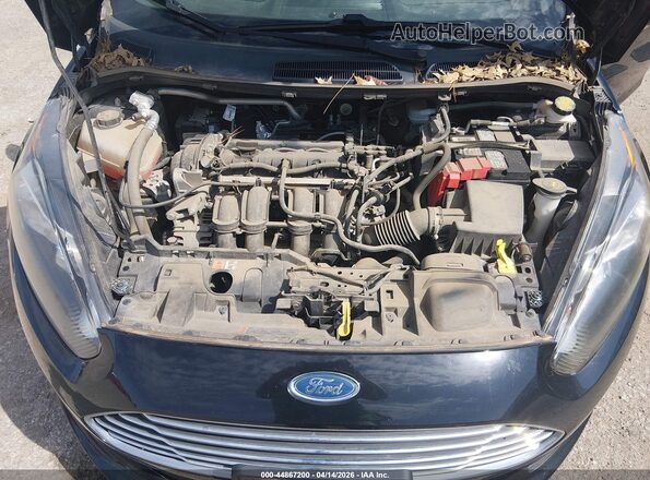 3FADP4EJ7KM163451 2019 FORD FIESTA Black Rear view