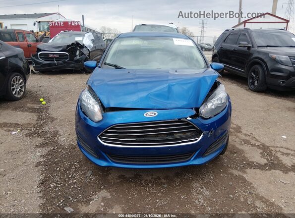 3FADP4EJ8JM124592 2018 FORD FIESTA Blue ხელსაწყოთა პანელის ხედი