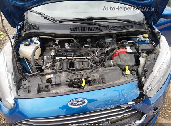 3FADP4EJ8JM124592 2018 FORD FIESTA Blue უკანა ხედი