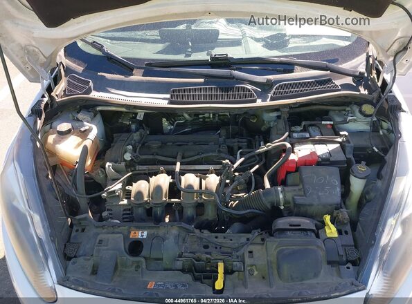 3FADP4EJ8JM127878 2018 FORD FIESTA White Widok z tyłu