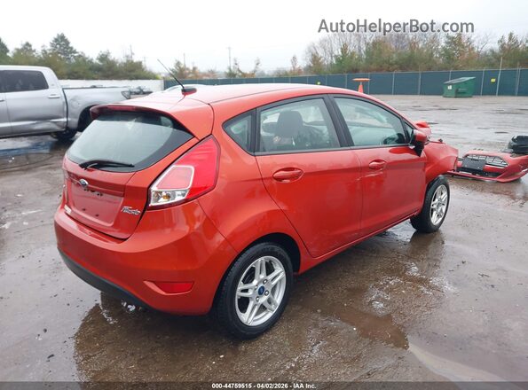 3FADP4EJ8KM145900 2019 FORD FIESTA Красный Задняя правая четверть