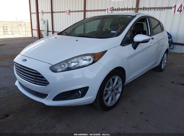 3FADP4EJ9JM147167 2018 FORD FIESTA White Առջևի ձախ երեք քառորդ տեսարան