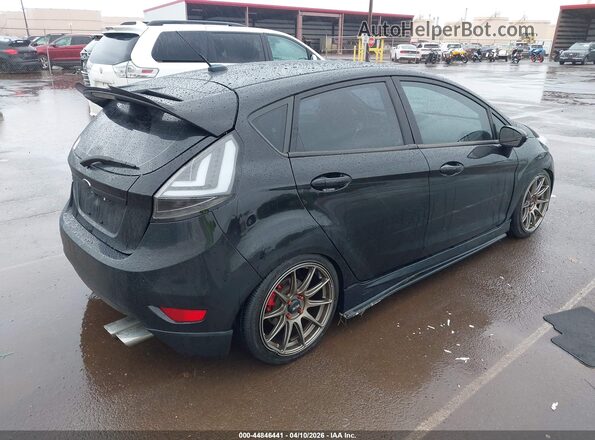 3FADP4GX9KM164327 2019 FORD FIESTA Черный Задняя правая четверть
