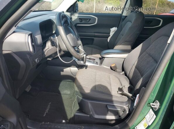 3FMCR9B60PRD81783 2023 FORD BRONCO Green Widok wnętrza z przodu