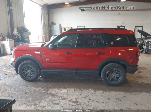 3FMCR9B62NRD93950 2022 FORD BRONCO SPORT Red Widok wnętrza 360 stopni