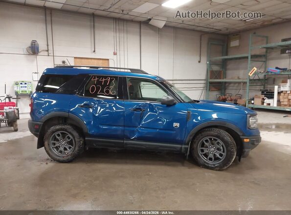 3FMCR9B67RRE17357 2024 FORD BRONCO SPORT Blue Вид задньої частини салону