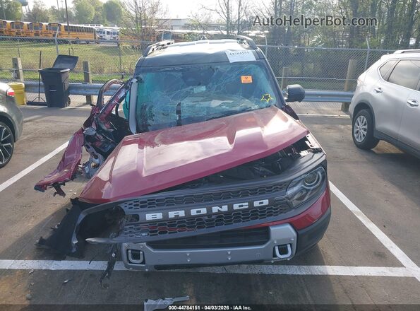 3FMCR9DA2SRF61390 2025 FORD BRONCO SPORT Red 