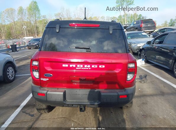 3FMCR9DA2SRF61390 2025 FORD BRONCO SPORT Red 
