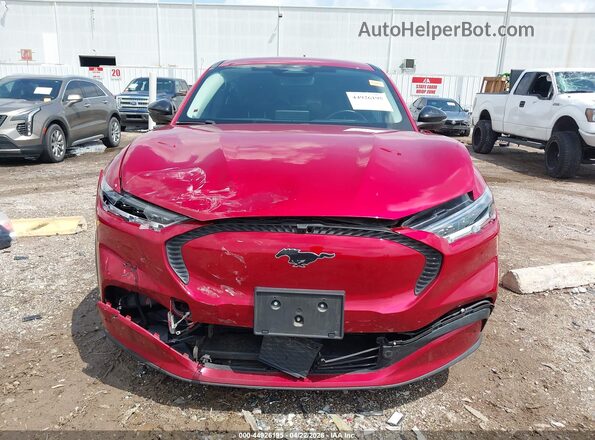 3FMTK1RM3PMA41647 2023 FORD MUSTANG MACH-E Red ხელსაწყოთა პანელის ხედი