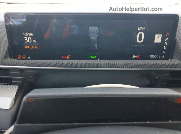 3FMTK1RM9PMA07227 2023 FORD MUSTANG Синий Вид щитка приборов