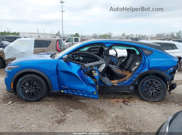 3FMTK1S54SMA38915 2025 FORD MUSTANG MACH-E Blue Панорамний вид салону 360°