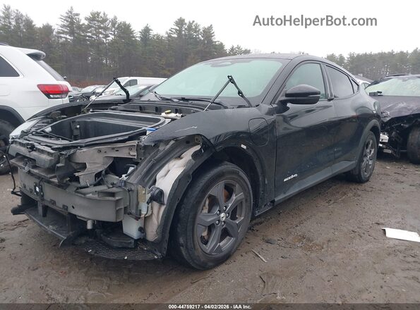 3FMTK1SS6MMA65963 2021 FORD MUSTANG MACH-E Черный Передняя левая четверть
