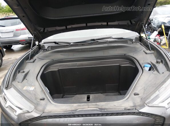 3FMTK1SS8MMA10172 2021 FORD MUSTANG MACH-E Gray უკანა ხედი