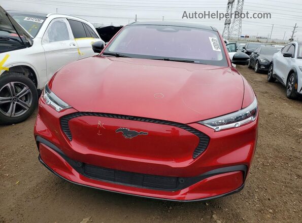 3FMTK2R71NMA40462 2022 FORD MUSTANG Красный Вид спереди
