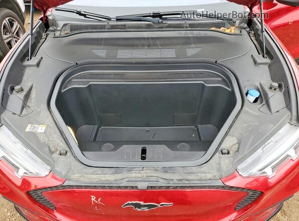 3FMTK2R71NMA40462 2022 FORD MUSTANG Красный Вид задней части салона