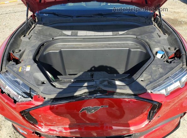 3FMTK3R70MMA27142 2021 FORD MUSTANG MACH-E PREMI Red Widok komory silnika