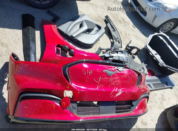 3FMTK3R70PMA65667 2023 FORD MUSTANG MACH-E PREMI Red Vista del cuadro de instrumentos