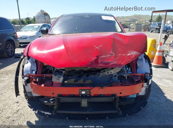 3FMTK3R70PMA65667 2023 FORD MUSTANG MACH-E PREMI Red Vista interior trasera