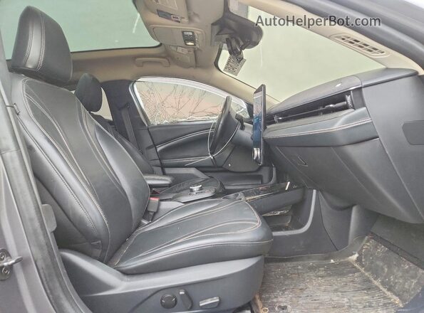 3FMTK3SS2MMA19932 2021 FORD MUSTANG MACH-E PREMI Gray Front interior view
