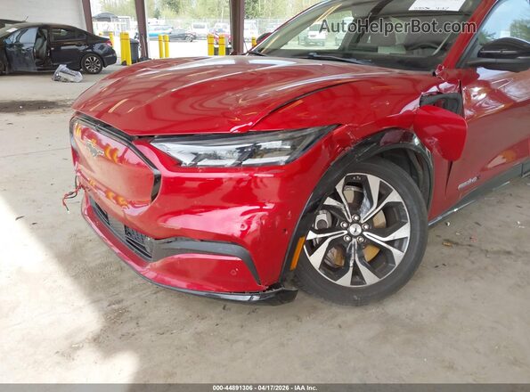 3FMTK3SU5MMA21059 2021 FORD MUSTANG MACH-E PREMI Red წინა ხედი