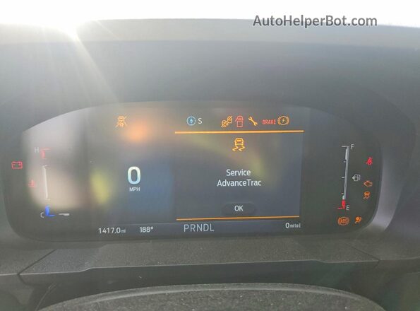 3FTTW8BAXTRA09406 2026 FORD MAVERICK White Widok zestawu wskaźników