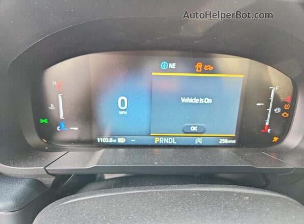 3FTTW8HA2TRA41273 2026 FORD MAVERICK White Սարքավորումների վահանակի տեսք